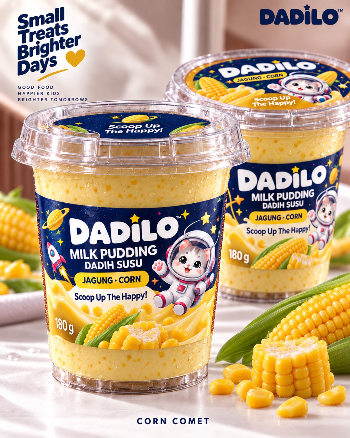 Dadilo perisa Jagung, 180g